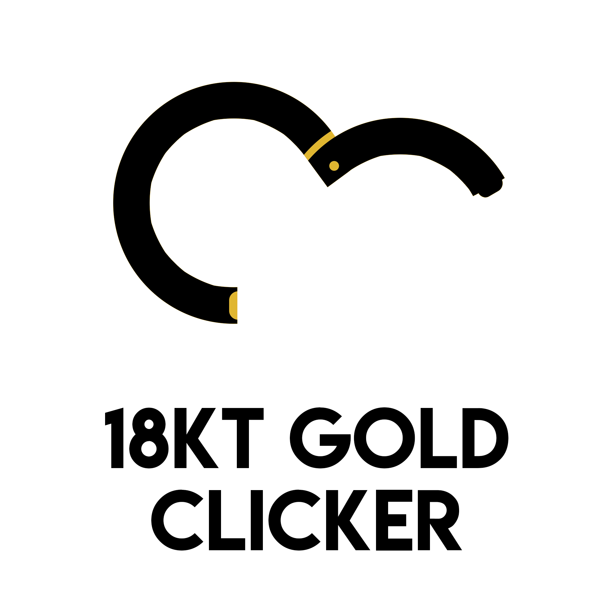 18kt Gold Clicker - Image 1