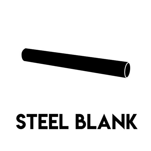 Steel Needle Blanks [pack of 100]