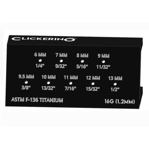 ASTM F-136 Clicker Display