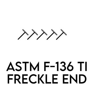 ASTM F-136 Freckle Disc [pack of 5]
